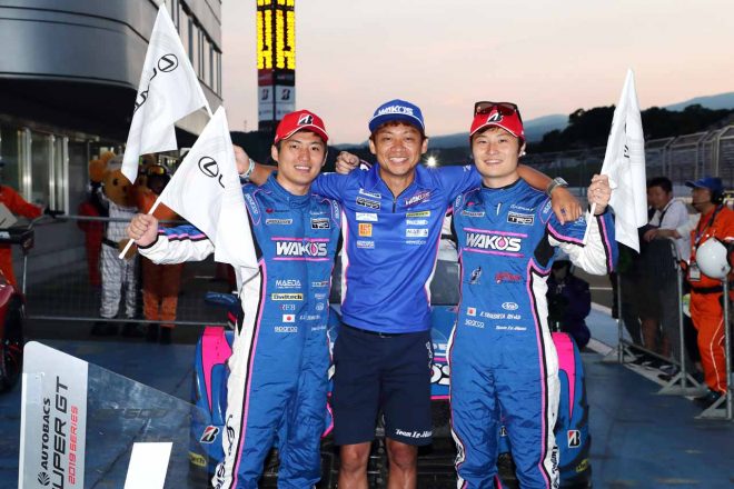 WAKO’S 4CR LC500（大嶋和也／脇阪寿一監督／山下健太）