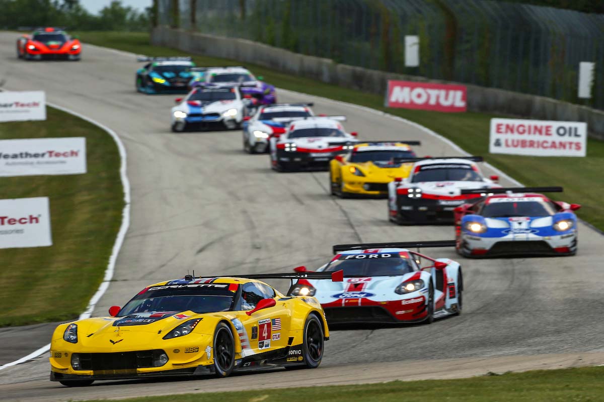 ポールポジションからスタートした4号車シボレー・コルベットC7.Rはクラス6位完走