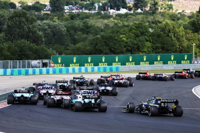 2019年F1第12戦ハンガリーGP　ダニエル・リカルド（ルノー）