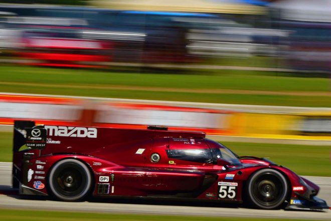 かつてのル・マン優勝マシン、マツダ787Bがつけたゼッケン55を継承しているマツダRT24-P