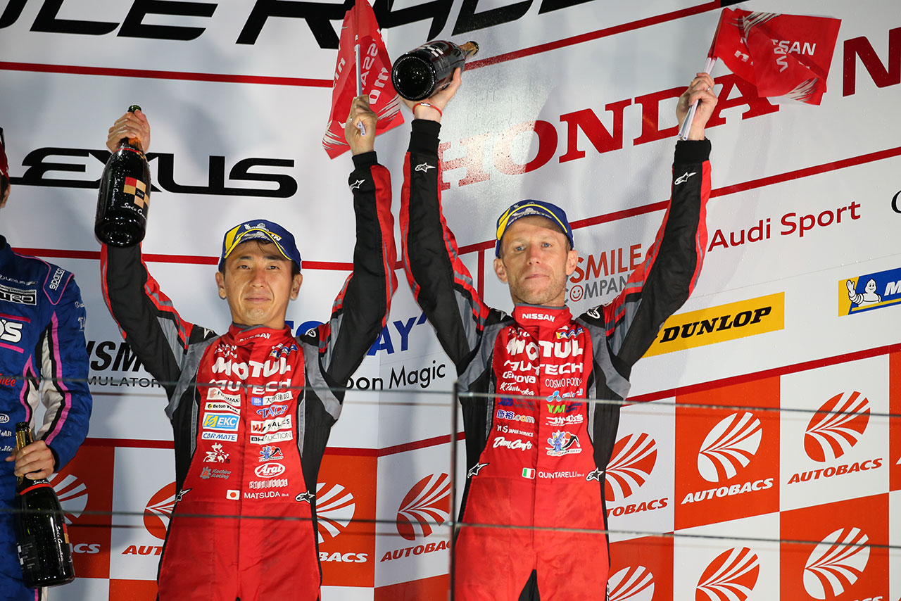 ロニー・クインタレッリ、松田次生（MOTUL AUTECH GT-R）