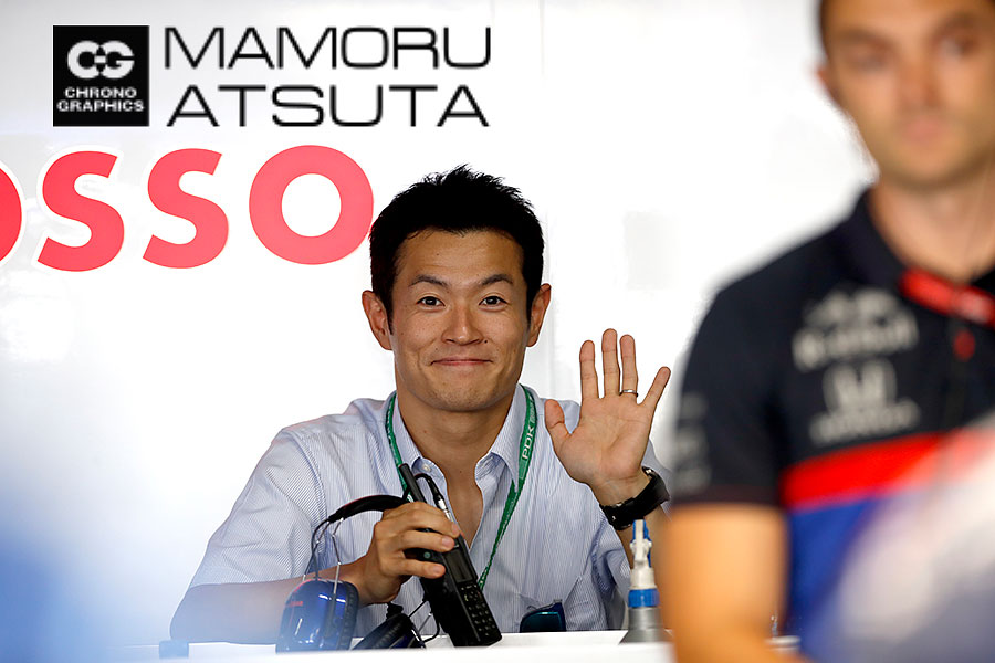 F1第11戦ドイツGPに訪れていた山本尚貴選手