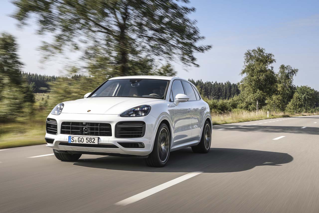 ポルシェ・カイエン ターボS Eハイブリッド／エクステリア・フロント