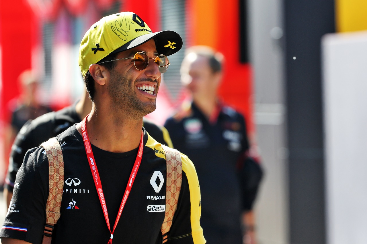 2019年F1第12戦ハンガリーGP　ダニエル・リカルド（ルノー）