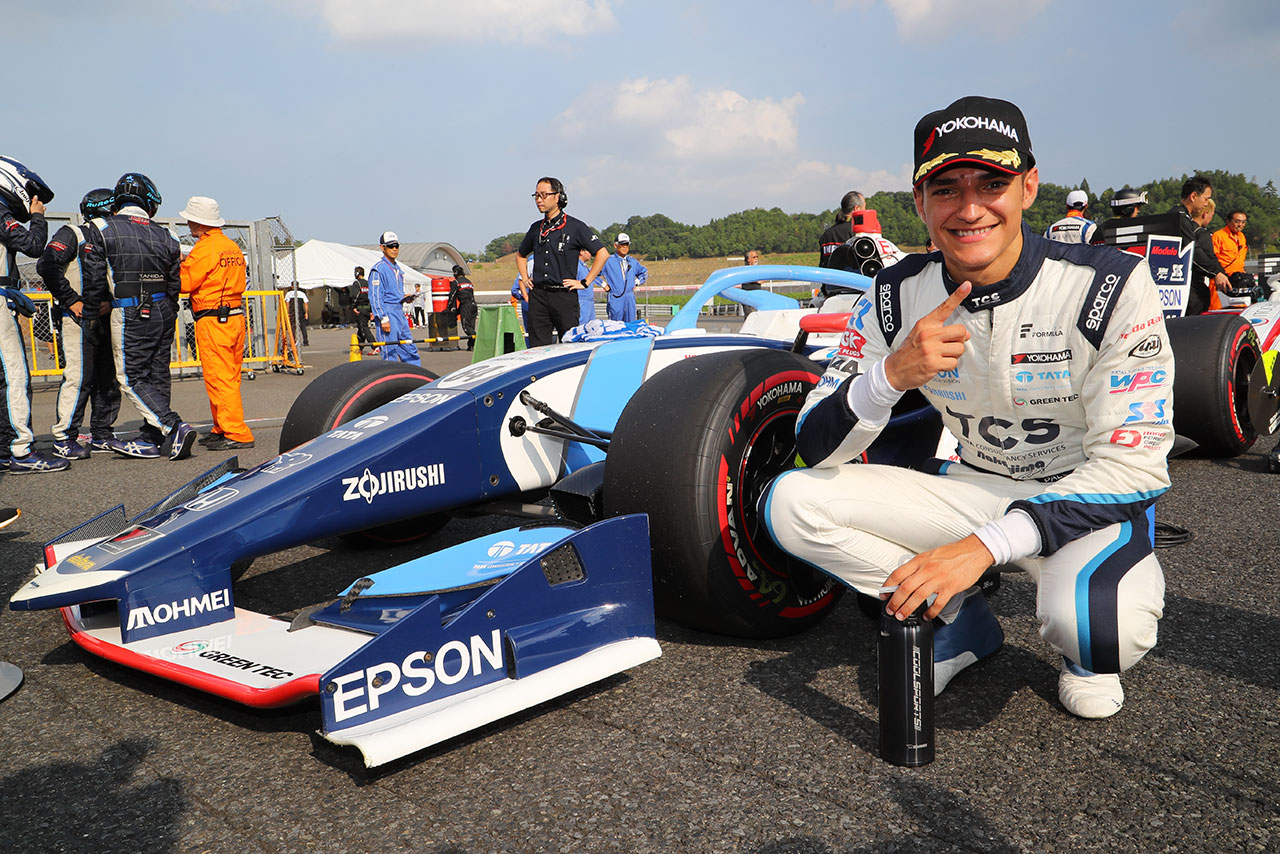 2連続でポールポジションを獲得したアレックス・パロウ（TCS NAKAJIMA RACING）