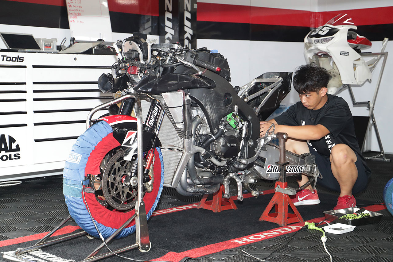 全日本ロードレース選手権ブログ JSB1000メカもの編