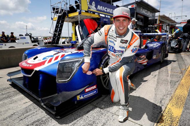 2019年IMSA第7戦カナディアンタイヤ・モータースポーツパークで、ポールポジションを獲得したコリン・ブラウン