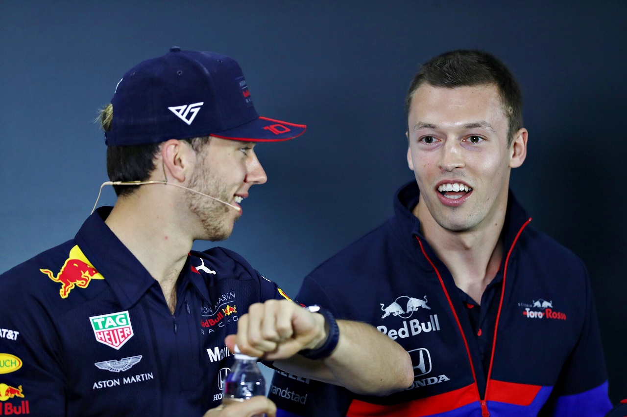 ピエール・ガスリーとダニール・クビアト