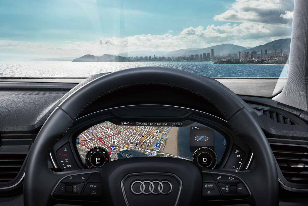 Audi Q5 S line dynamic limited／メーター