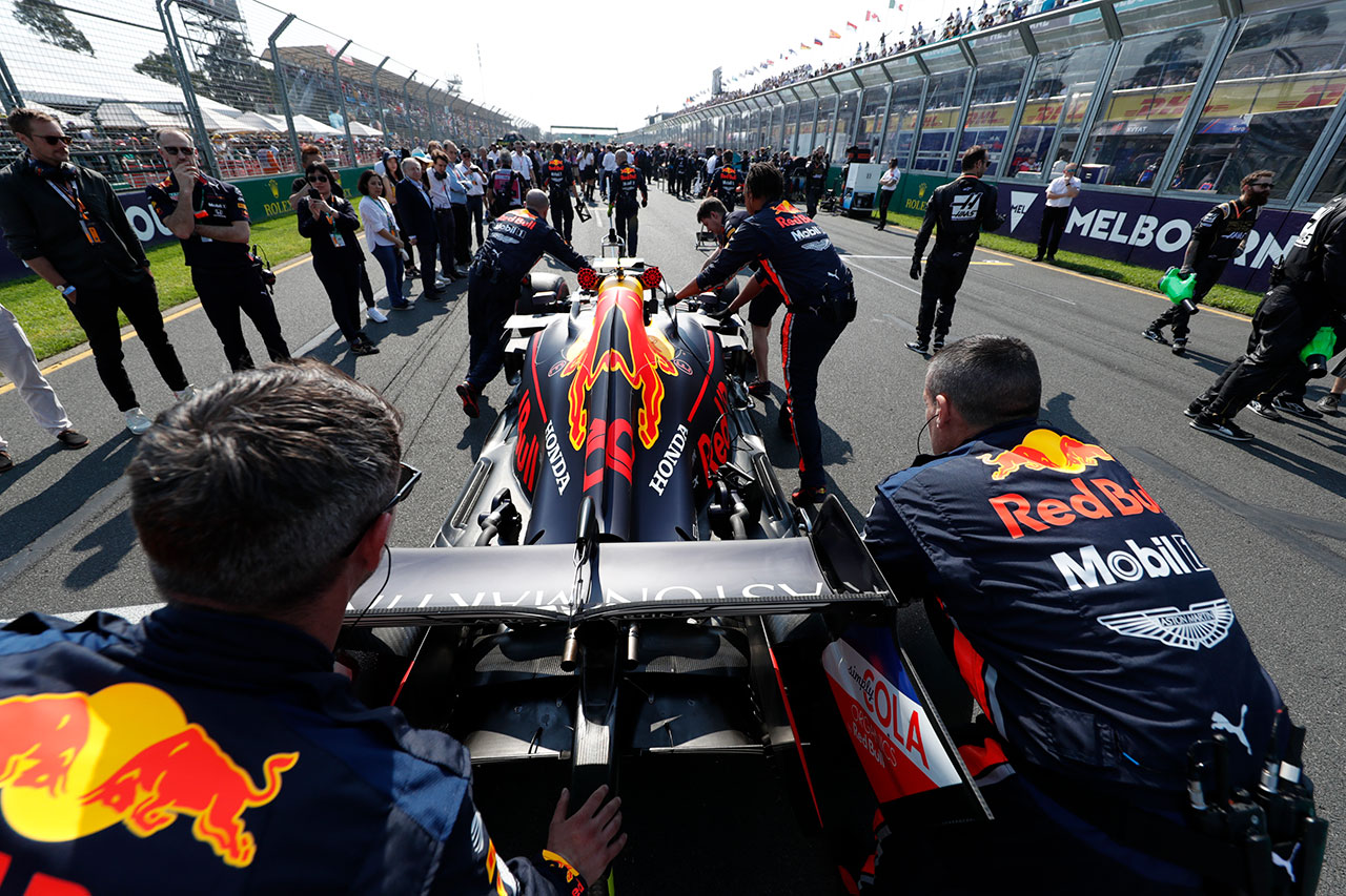 2019年開幕戦オーストラリアに臨むレッドブル・ホンダ