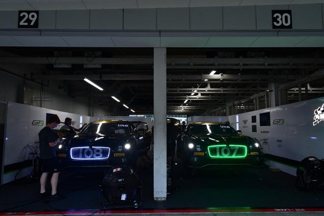 ベントレー・チームMスポーツのベントレー・コンチネンタルGT3