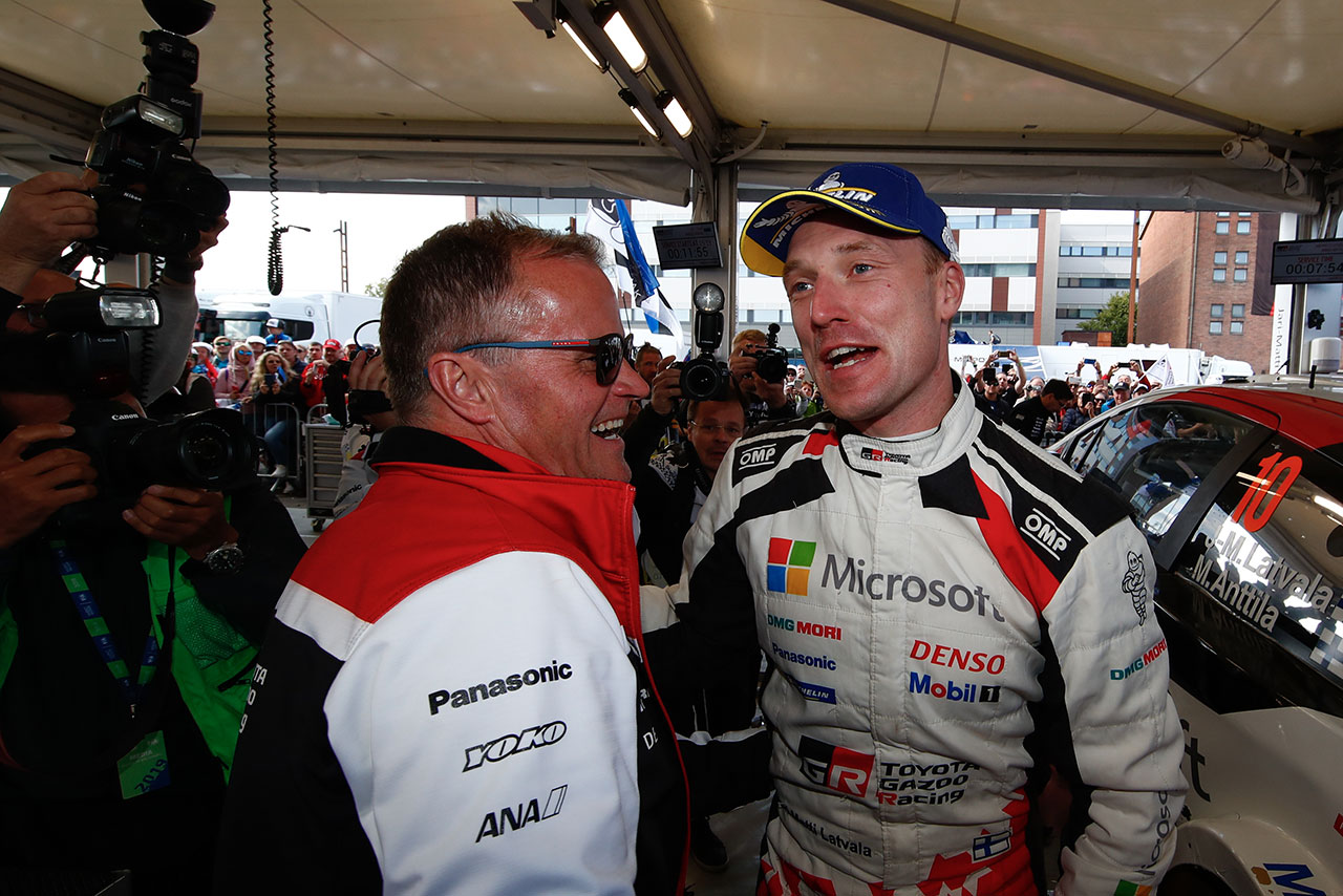 2019年シーズン前半苦戦が続いていたヤリ-マティ・ラトバラ。前戦フィンランドで表彰台に上がり上昇傾向にある