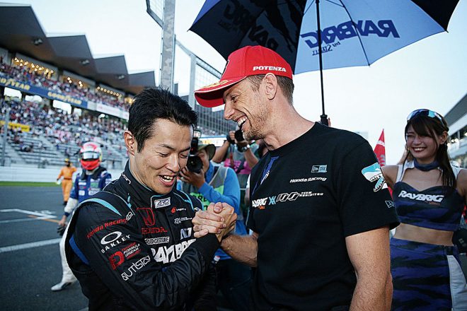 「去年も黄旗無視のペナルティがなければ勝てていたくらいペースがよかったし、第2戦も予選では大外ししたけど決勝はよかったので、ある程度の（決勝セットの）プランはありました」と伊与木仁エンジニア