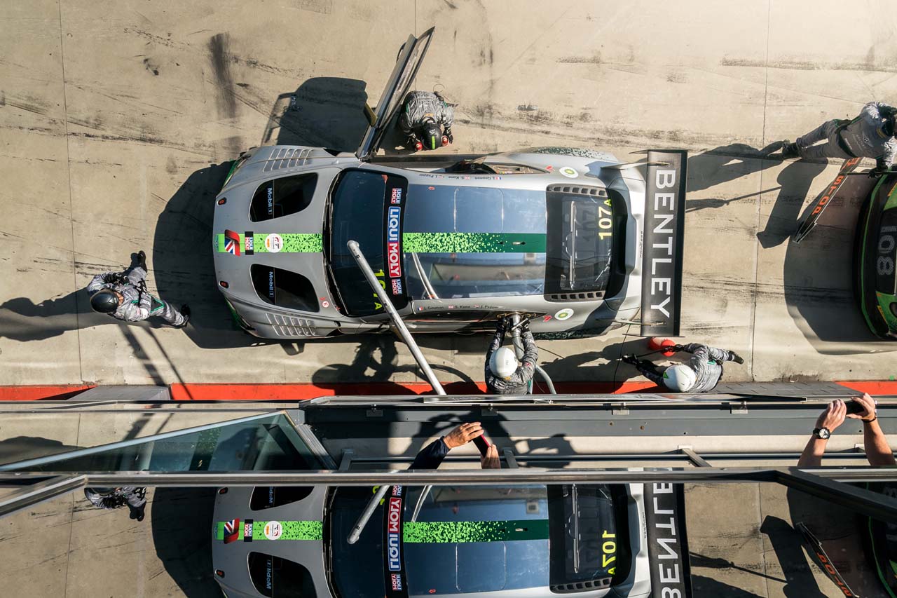 2019リキモリ・バサースト12時間レースに参戦したベントレー・チームMスポーツの107号車ベントレー・コンチネンタルGT3