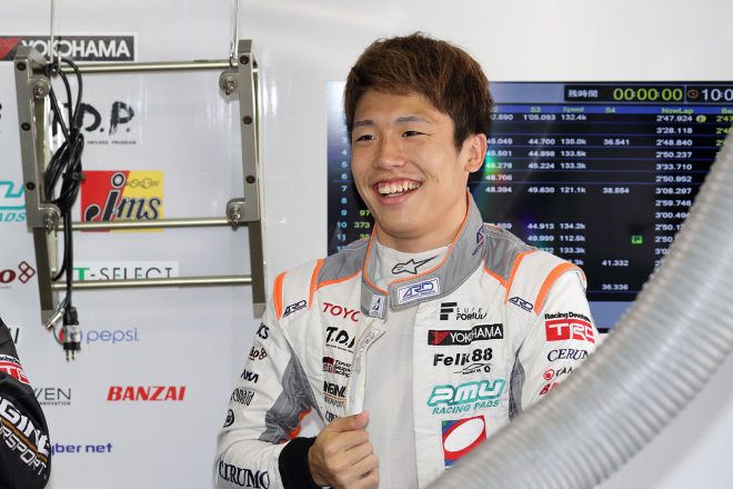 坪井翔（JMS P.MU／CERUMO・INGING）