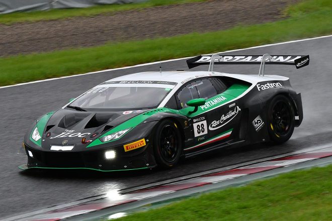 88 Pro JLOC ランボルギーニ・ウラカンGT3 A.カルダレッリ／M.マペッリ／D.リンド