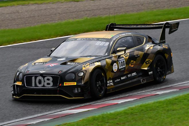 108 Pro ベントレー・チーム・Mスポーツ ベントレー・コンチネンタルGT3 M.スーレ／A.ソウチェク／S.モリス
