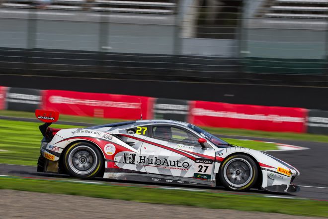 ハブオート・コルサの27号車フェラーリ488 GT3