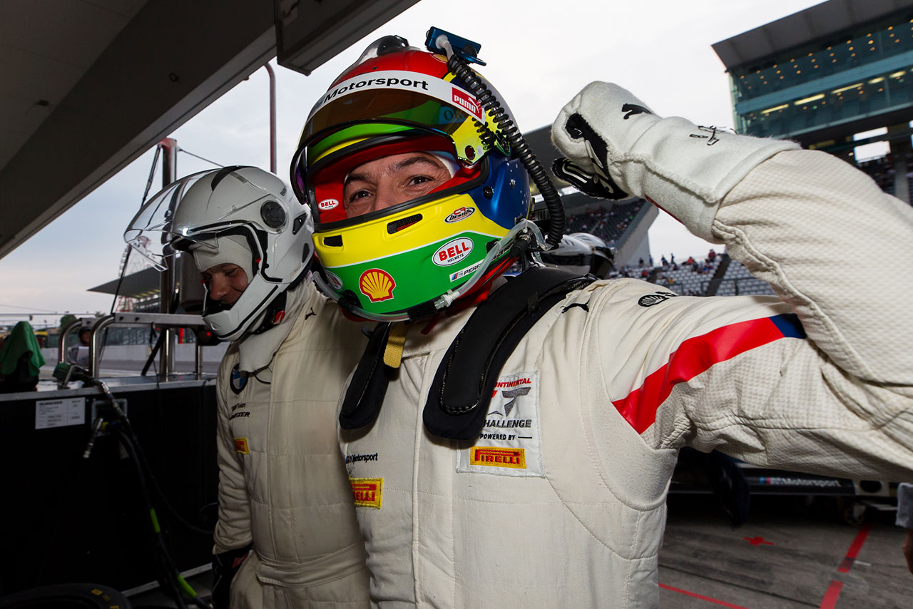 予選ポールシュートアウトで最速タイムを記録したアウグスト・ファーフス