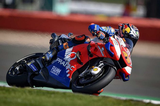 2019年シーズン3度目のフロントロウを獲得したミラー。ドゥカティ勢としても最上位