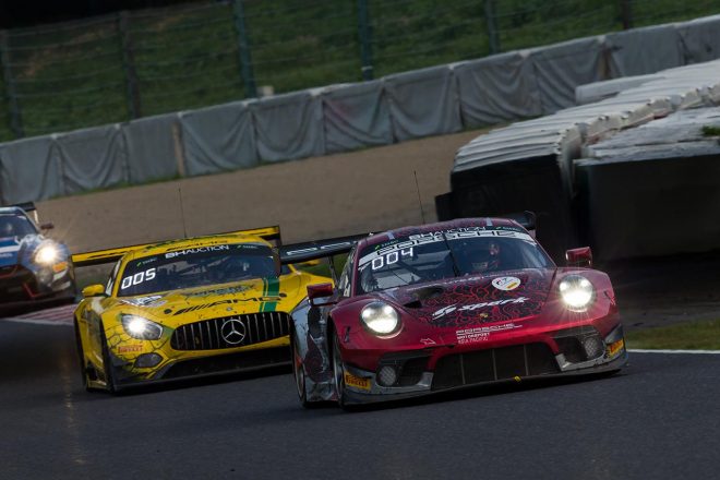 3位に入ったアブソリュート・レーシングの912号車ポルシェ