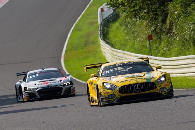 2位に入ったメルセデスAMG・チーム・グループMレーシングの999号車