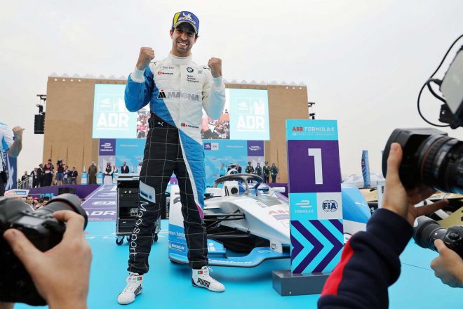 フォーミュラEで通算2勝を挙げているアントニオ・フェリックス・ダ・コスタは2018／19年開幕戦ディルイーヤE-Prixで、BMW i アンドレッティ・モータースポーツにデビューウインをもたらした。