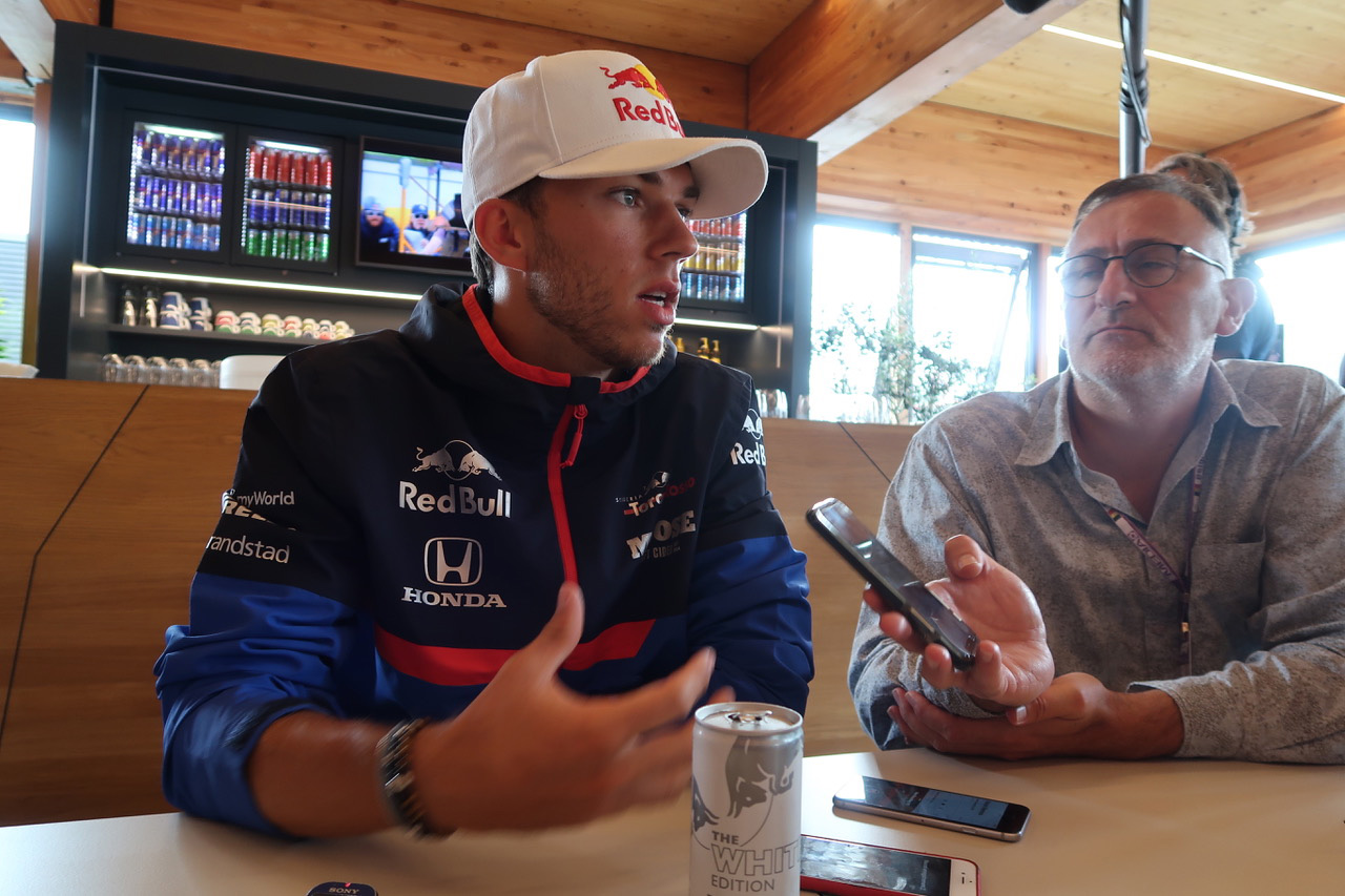 2019年F1第13戦ベルギーGP　ピエール・ガスリー（トロロッソ・ホンダ）