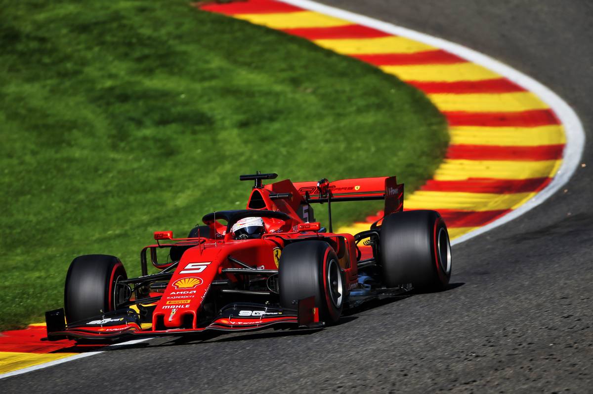 2019年F1第13戦ベルギーGP　セバスチャン・ベッテル（フェラーリ）