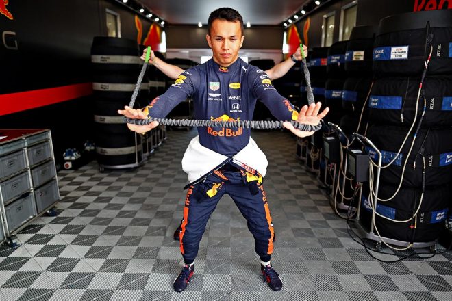 2019年F1第13戦ベルギーGP　アレクサンダー・アルボン（レッドブル・ホンダ）