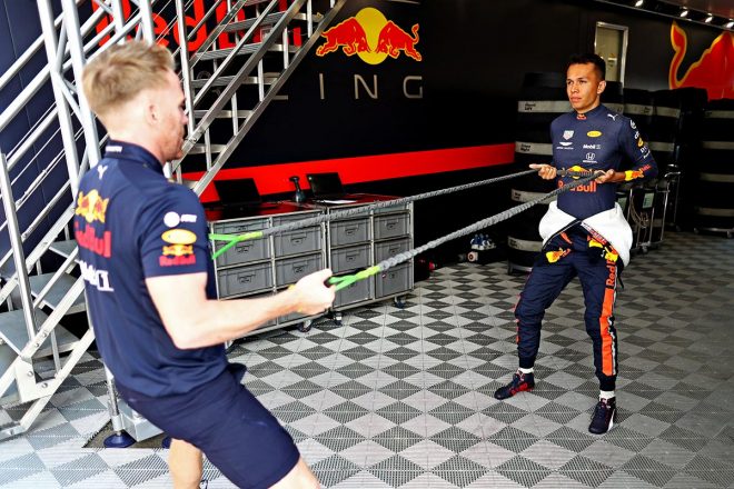2019年F1第13戦ベルギーGP　アレクサンダー・アルボン（レッドブル・ホンダ）