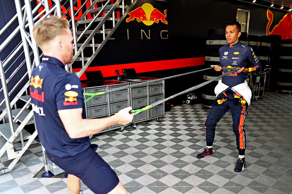 2019年F1第13戦ベルギーGP　アレクサンダー・アルボン（レッドブル・ホンダ）