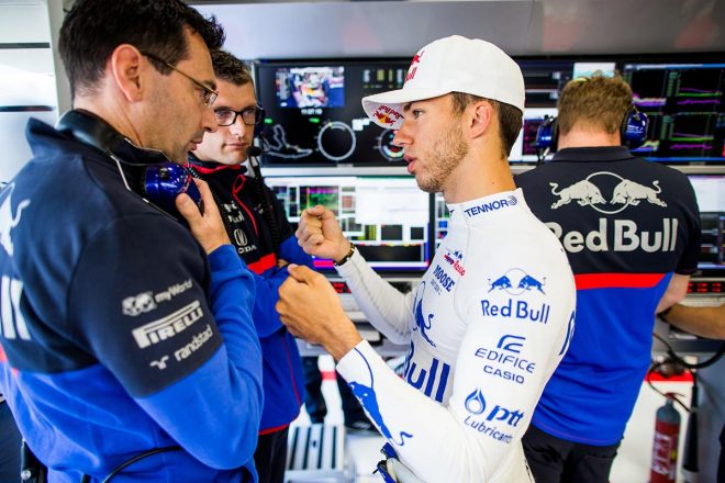 2019年F1第13戦ベルギーGP　ピエール・ガスリー（トロロッソ・ホンダ）