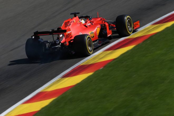 2019年F1第13戦ベルギーGP　セバスチャン・ベッテル（フェラーリ）