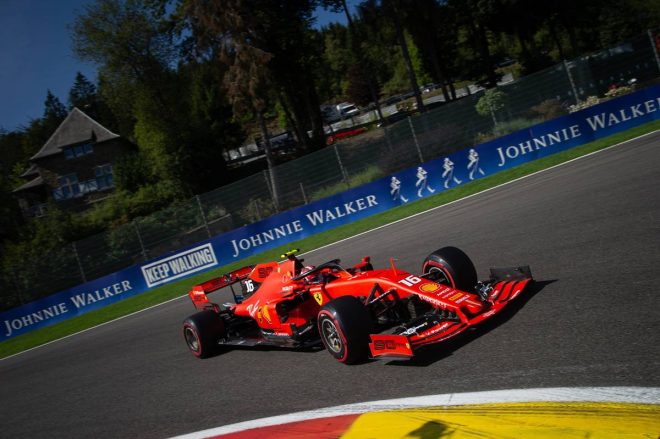 2019年F1第13戦ベルギーGP　シャルル・ルクレール（フェラーリ）