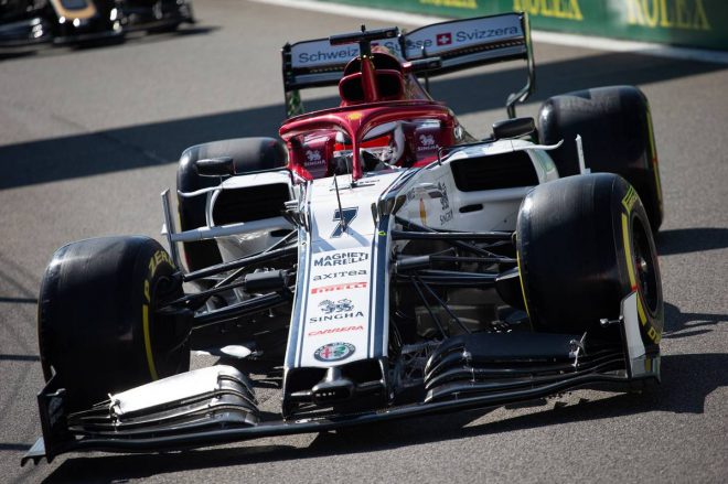 2019年F1第13戦ベルギーGP　キミ・ライコネン（アルファロメオ）