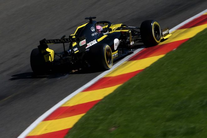 2019年F1第13戦ベルギーGP　ダニエル・リカルド（ルノー）