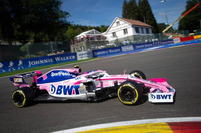 2019年F1第13戦ベルギーGP　ランス・ストロール（レーシングポイント）