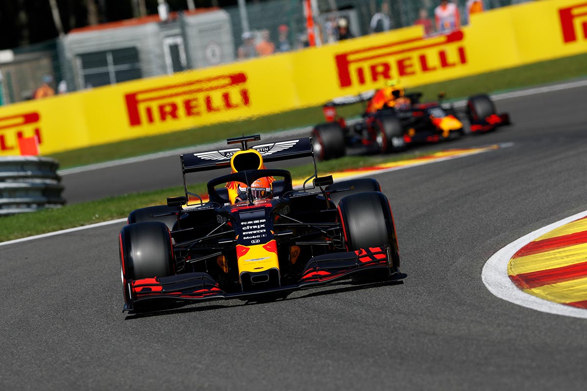 2019年F1第13戦ベルギーGP　マックス・フェルスタッペン（レッドブル・ホンダ）は初日6番手