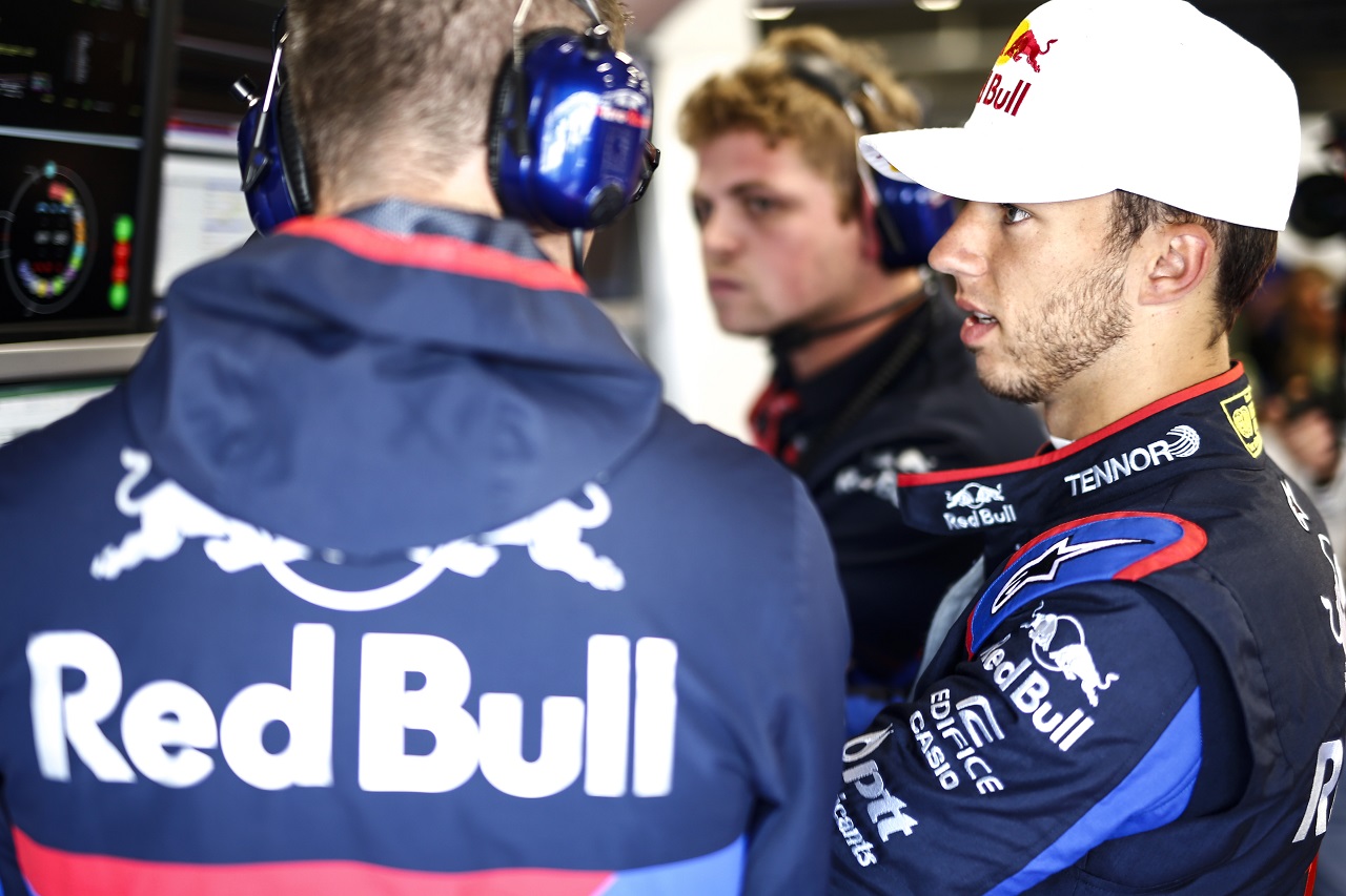 2019年F1第13戦ベルギーGP金曜　ピエール・ガスリー（トロロッソ・ホンダ）