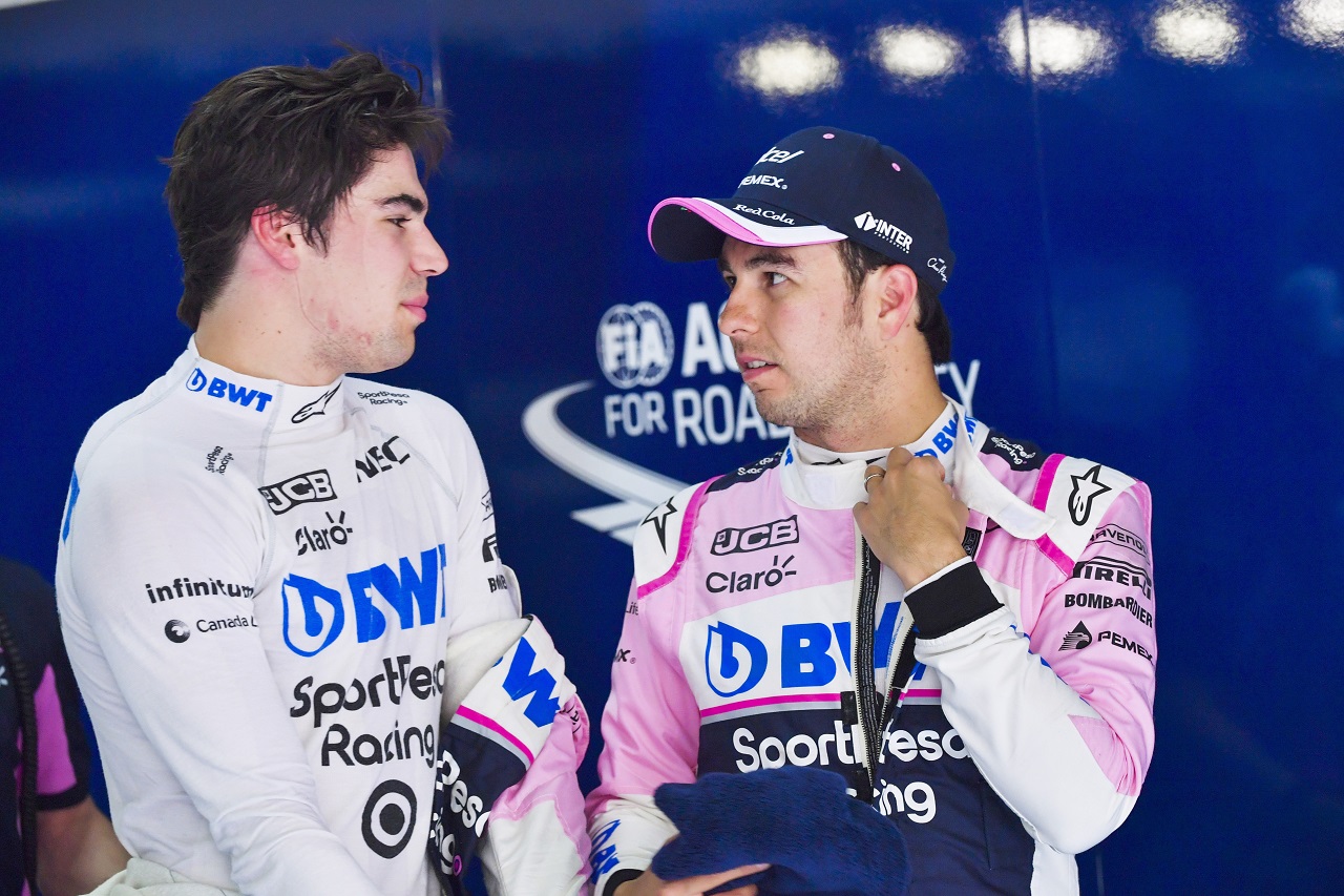 セルジオ・ペレスとランス・ストロール（レーシングポイント）