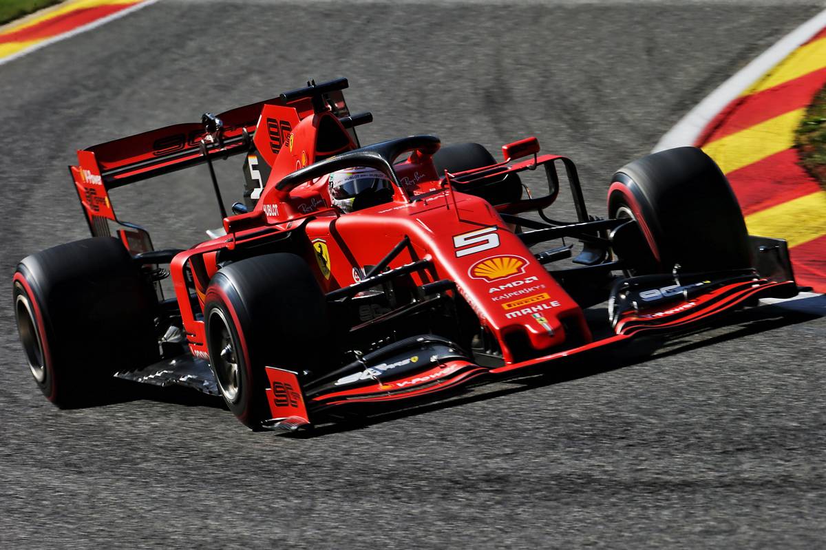 2019年F1第13戦ベルギーGP　セバスチャン・ベッテル（フェラーリ）