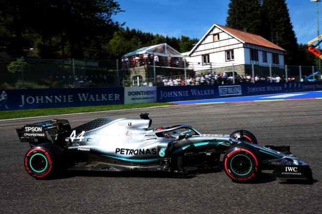 2019年F1第13戦ベルギーGP　ルイス・ハミルトン（メルセデス）