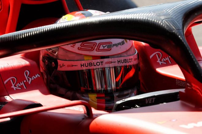 2019年F1第13戦ベルギーGP　セバスチャン・ベッテル（フェラーリ）