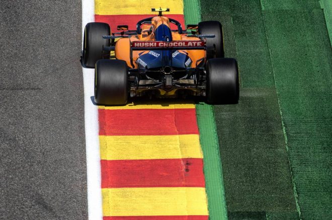 2019年F1第13戦ベルギーGP　ランド・ノリス（マクラーレン）