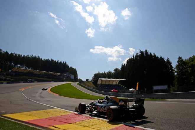 2019年F1第13戦ベルギーGP　ロマン・グロージャン（ハース）