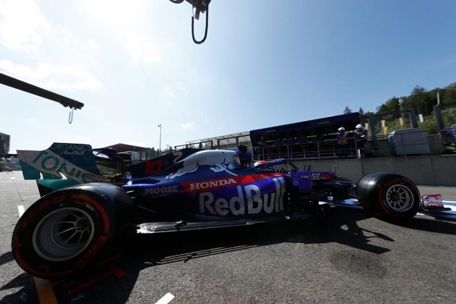 2019年F1第13戦ベルギーGP　ピエール・ガスリー（トロロッソ・ホンダ）
