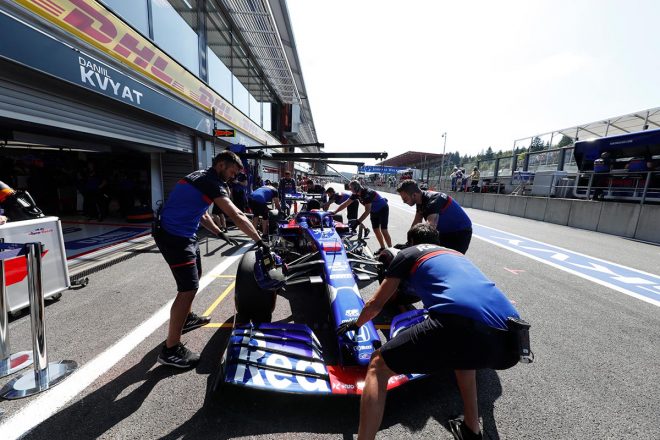 2019年F1第13戦ベルギーGP　ダニール・クビアト（トロロッソ・ホンダ）