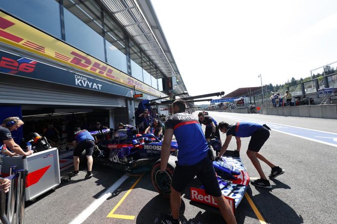 2019年F1第13戦ベルギーGP　ダニール・クビアト（トロロッソ・ホンダ）