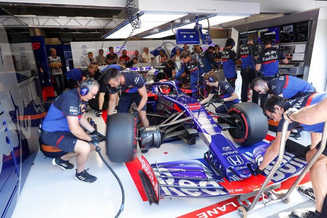 2019年F1第13戦ベルギーGP　ダニール・クビアト（トロロッソ・ホンダ）